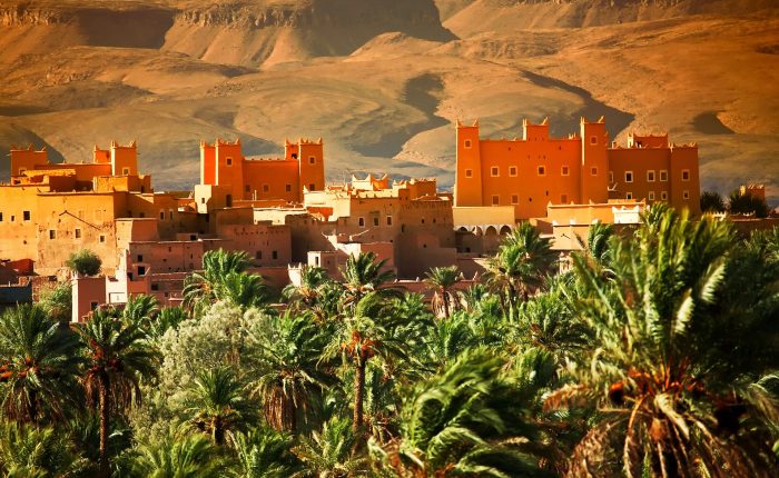 Los magicos oasis de palmeras datileras en el sur de Marruecos