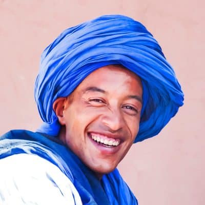 Momo, chofer turístico en la agencia Morocco Índigo Tours